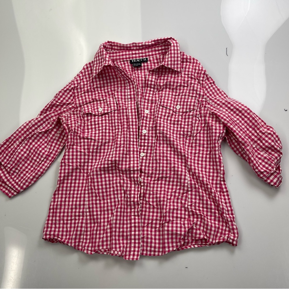 Tracy M woman’s blouse size L